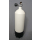 Tauchflasche 5 Liter 300bar komplett mit Ventil und Standfuss weiß