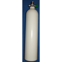 Aluminium Tauchflasche 7 Liter Nitroxventil