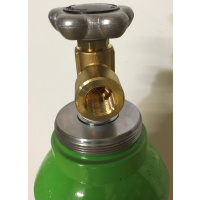 Compressed air cylinder 5 litre 300bar with valve G5/8" connection Compressed air according to DIN with protective cap