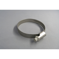 Hose clamp for diameter 50-70mm in stainless steel C7W5