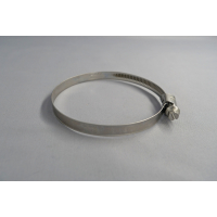 Hose clamp for diameter 70 - 90mm, stainless steel