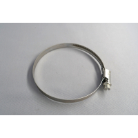 Hose clamp for diameter 70 - 90mm, stainless steel