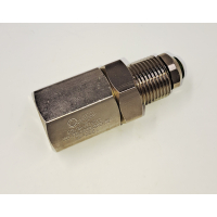 Thread adapter oxygen France G 5/8" bullnose male - compressed air G 5/8" female thread