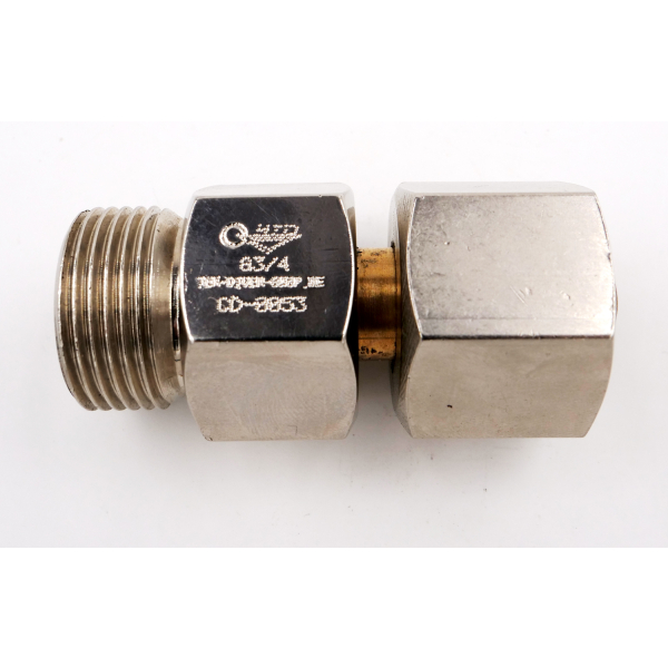 Gewindeadapter Sauerstoff G3/4" Aussengewinde Sauerstoff CGA-540 Innengewinde