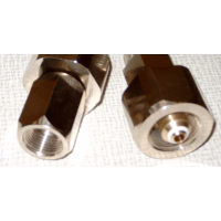 Adapter 300 Bar for oxygen to 3/4" intended thread...
