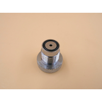 Blanking plug with vent for compressed air connections G5/8" with O-ring pressure stable 300bar