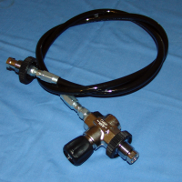 Overflow hose for compressed air up to 315 bar, without...