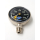 Pressure Gauge Finimeter, individually, black dial with white labeling