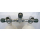 Double pack diving cylinders 8 liters 230bar cylinder diameter 140mm with lockable bridge cylinder distance 186mm
