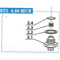 Coltri KIT 4. Stufe MCH6 ICON Kopf (KIT TESTA 4°STADIO)