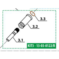 Kit 3. STUFE KOLBENSATZ MCH 8-11-13-16-18 neu (KIT PISTONE  3° STADIO)