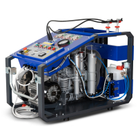 Breathing air compressor MCH13 ERGO 235 liters/min. 330...