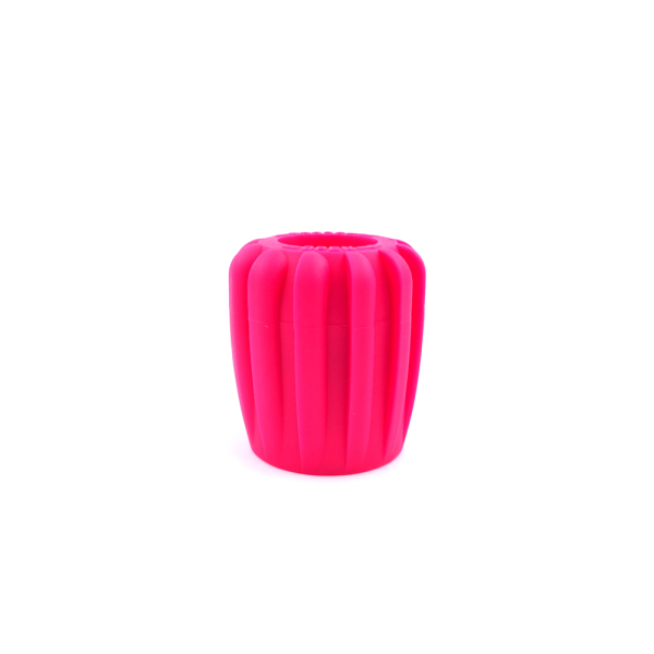 Rubberknopf pink Handrad für Ventile
