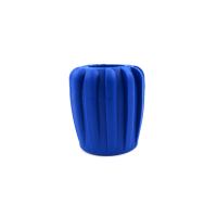 Rubberknopf blau Handrad für Ventile