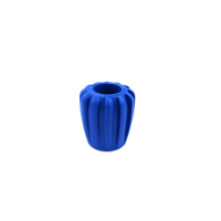 Rubberknopf blau Handrad für Ventile