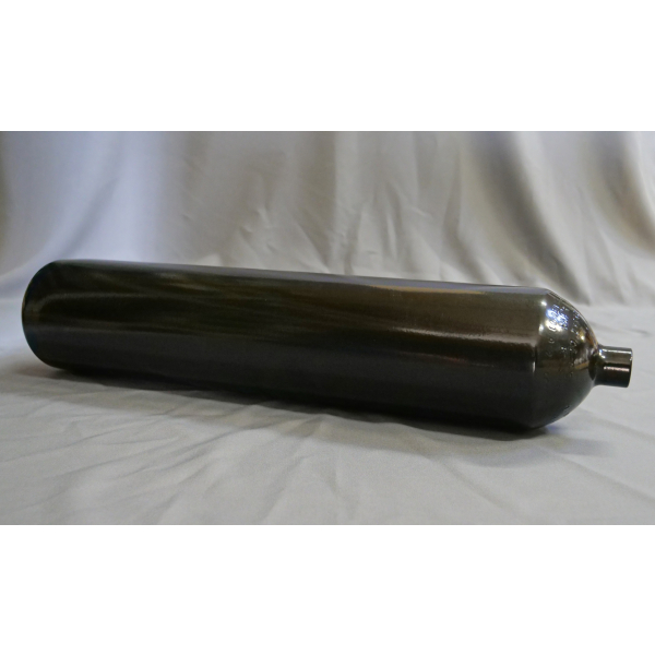 Stahlflasche / Tauchflasche 8 Liter 230 bar 140mmBreathing Apparatus ohne Ventil schwarz