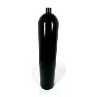 Steel bottle / diving bottle 8,5 liter 230 bar 140mm...
