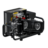 Atemluftkompressor 100 l/min E-Motor 400V 300bar