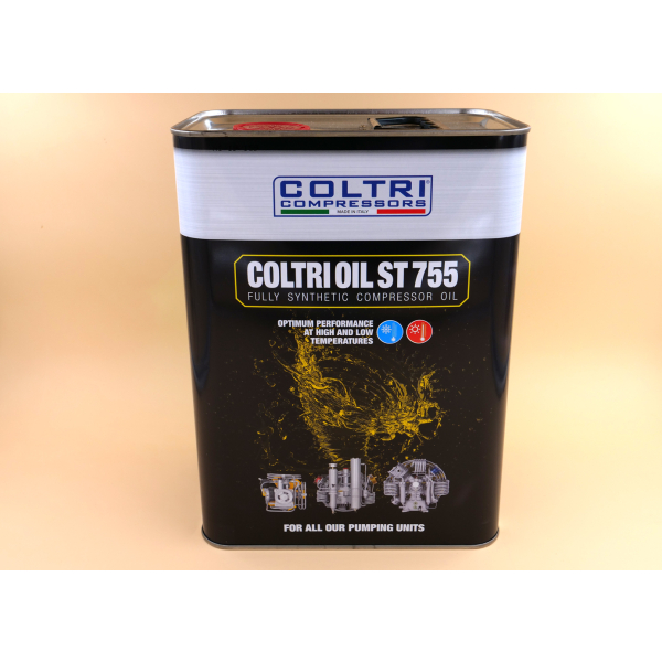 High pressure compressor oil fully synthetic OIL ST 755 5 liters