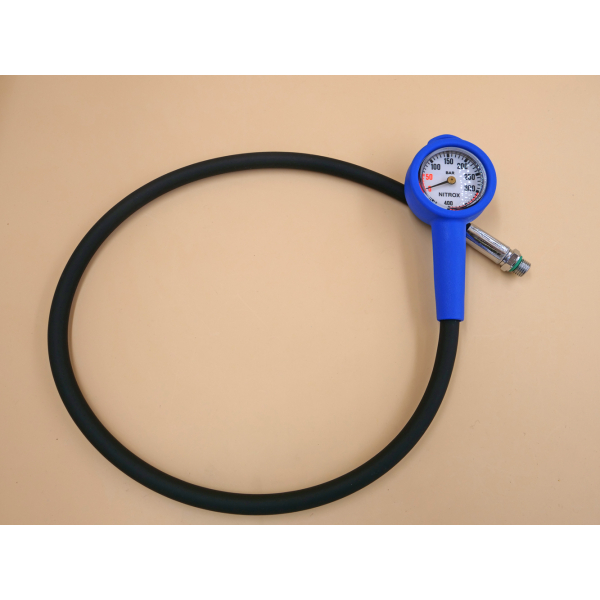 Nitrox Finimeter with an 80cm long hose