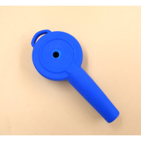 Gummischutzkappe blau für Manometer 63mm
