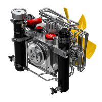 Atemluftkompressor MCH6 Compakt 100 l/min 330 bar mit Verbrennungsmotor Honda