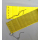 Sonderangebot Flaschennetz für Tauchflaschen 171/178mm Durchmesser schwarz gelb