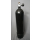 Diving bottle 8.5 liters 230bar complete with valve and stand 140mm black
