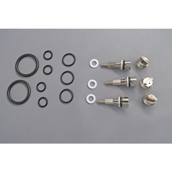 Revision kit for diving cylinder valves bridge compressed air HTD (Barell) M25x2