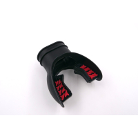 Mouthpiece silicone "Shark" black / red