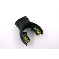 Mouthpiece silicone "Shark" black/yellow