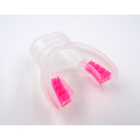 Mouthpiece silicone transparent / pink
