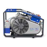 Breathing air compressor MCH16 ERGO Filling capacity 315 l/min. 400V 50 Hz. 330bar