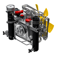 Breathing air compressor MINI COMPACT 100 l/min E-motor 230V 232bar 50Hz (MCH6 COMPACT) Autodrain
