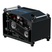 Atemluftkompressor MINI COMPACT 100 l/min E-Motor 230V 300bar 50Hz (MCH6 COMPACT) mit automatische Endabschaltung