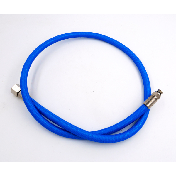 Diveflex medium pressure hose 100cm blue