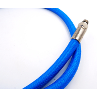 Diveflex medium pressure hose 100cm blue