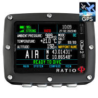 Tauchcomputer iX3M 2 Tech+ GPS