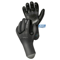 5mm Neoprene Seamless Finger Gloves - seamless Size XL