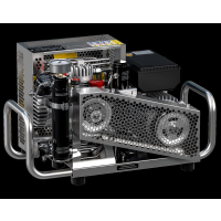 Atemluftkompressor 100 l/min E-Motor 230 V 232bar Edelstahlgehäuse Endabschaltung