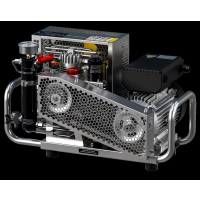 Atemluftkompressor 100 l/min E-Motor 230 V 232bar Edelstahlgehäuse Endabschaltung