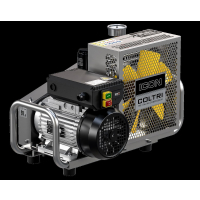 Atemluftkompressor 100 l/min E-Motor 230 V 232bar Edelstahlgehäuse Endabschaltung + Entwässerung