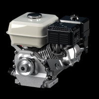 Atemluftkompressor 100 l/min 200/300 bar mit Verbrennungsmotor Honda Digital hour-tacho meter