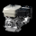 Atemluftkompressor 100 l/min 330 bar mit Verbrennungsmotor Honda Digital hour-tacho meter