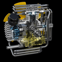Atemluftkompressor MCH6 Compakt 100 l/min 232 bar mit Verbrennungsmotor Honda nein