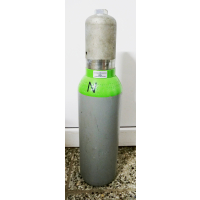 gebrauchte Industrieflasche 5 Liter 200bar mit Industrieventil und Tüv
