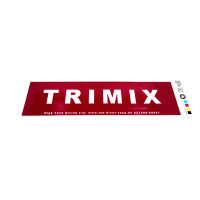 Trimix Flaschenaufkleber zur Kennzeichnung von Atemgasen