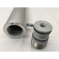 Filtereinheit für Atemluftkompressor mit Filterpatrone aus Aluminium  Maxifilter