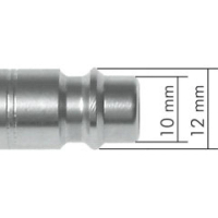 Schnellkupplung Druckluft Steckkupplung 7,2 - 6mm
