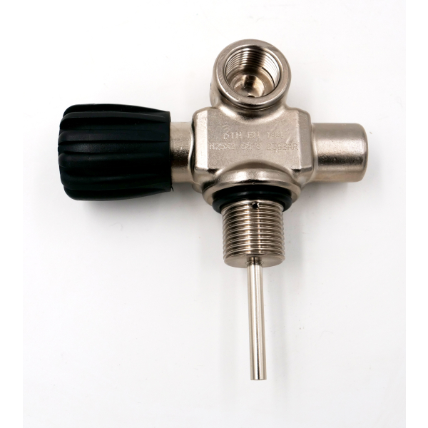 Mono valve normal air 230 bar left, extandable EN144, Barellven